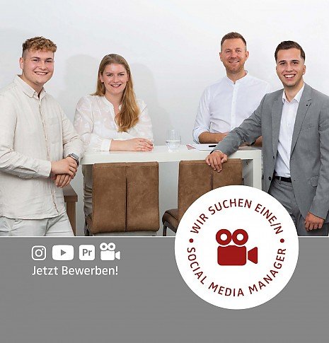 Foto Social Media Manager (m/w/d) gesucht