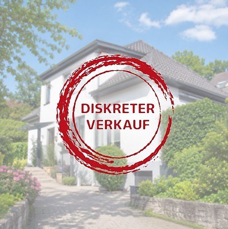Foto Diskret verkauft | Immobilienvermittlung im Hintergrund