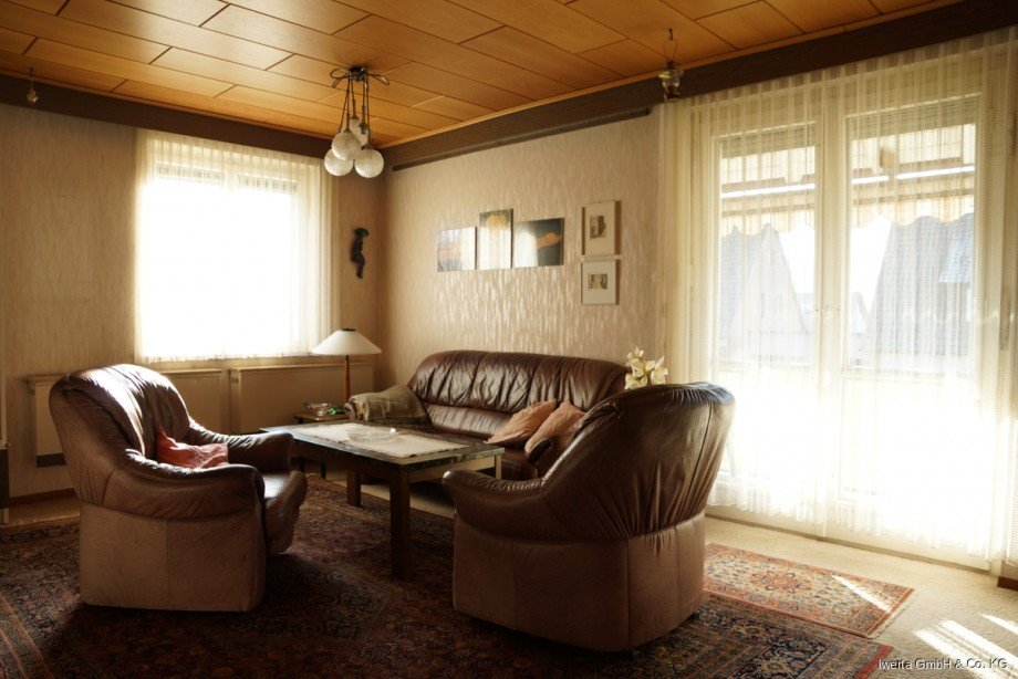 Wohnzimmer EG Zweifamilienhaus Urbach