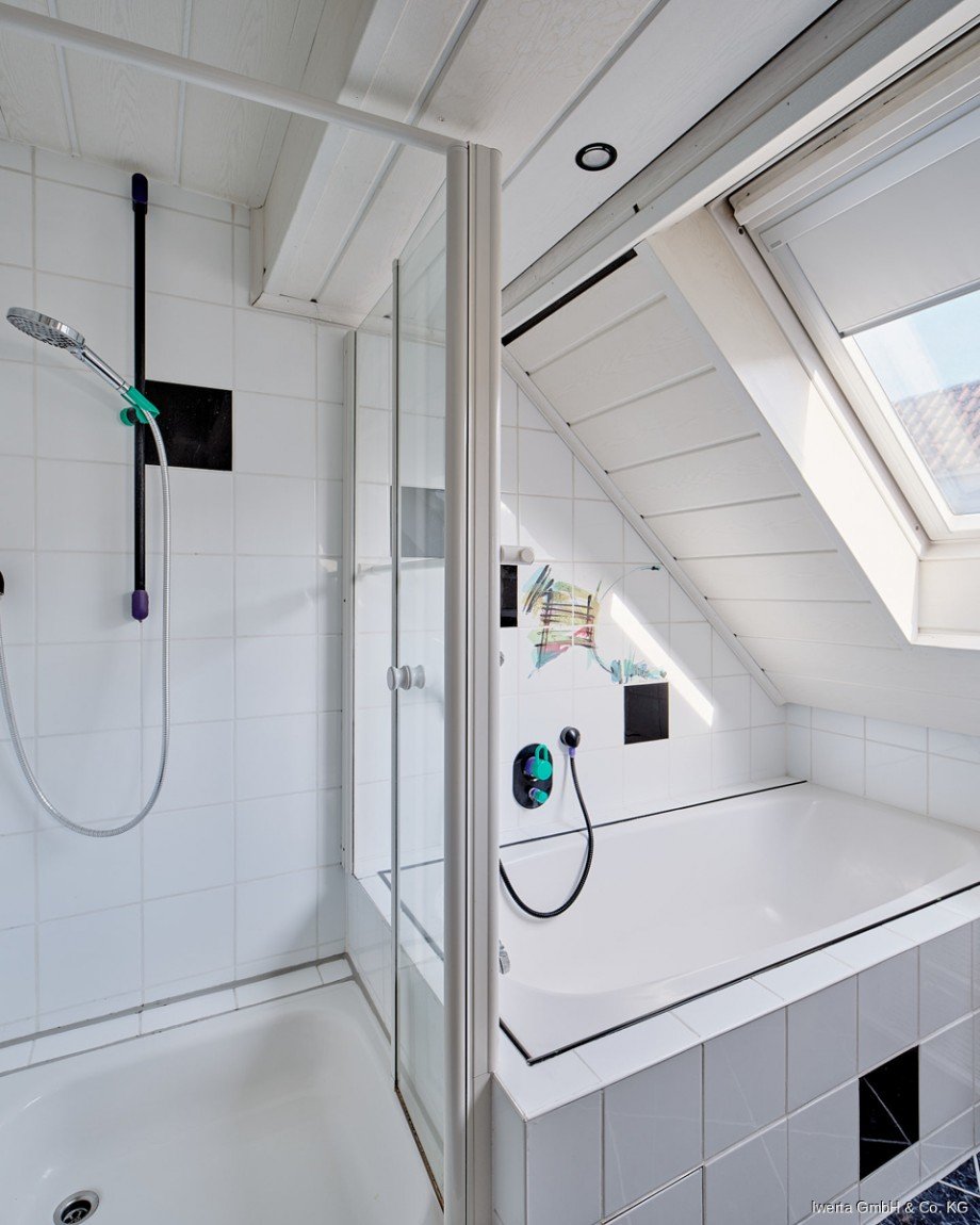 Badezimmer Dachgeschosswohnung Lorch