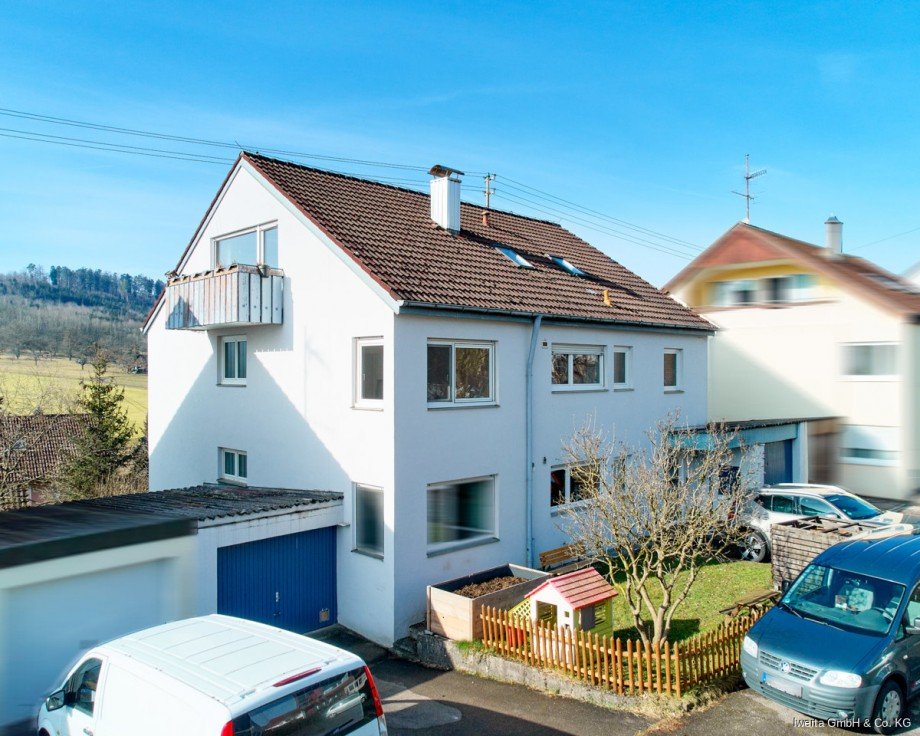 Geb�udeansicht Etagenwohnung Rudersberg