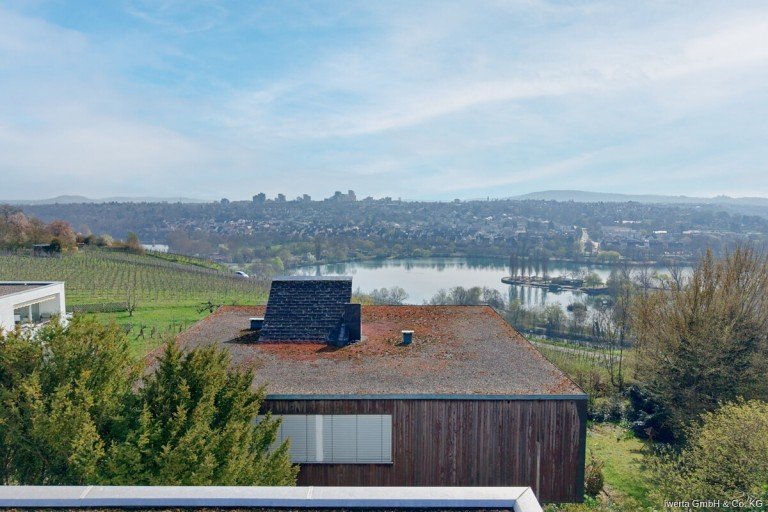 Ausblick Dach Stuttgart Doppelhaush�lfte See-Stadt-Haus
