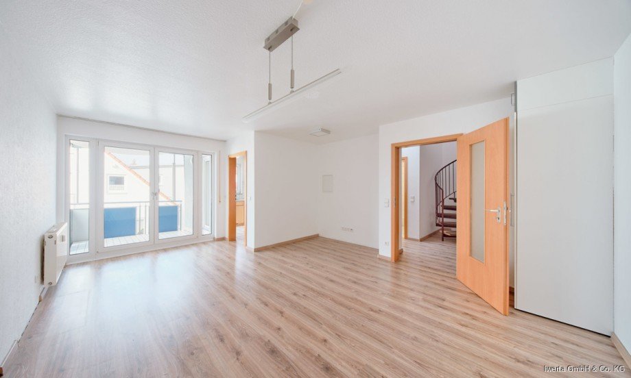 Wohn- und Essbereich Maisonettewohnung Urbach