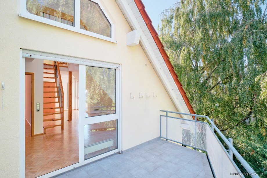 Balkon (West) Maisonettewohnung Winnenden