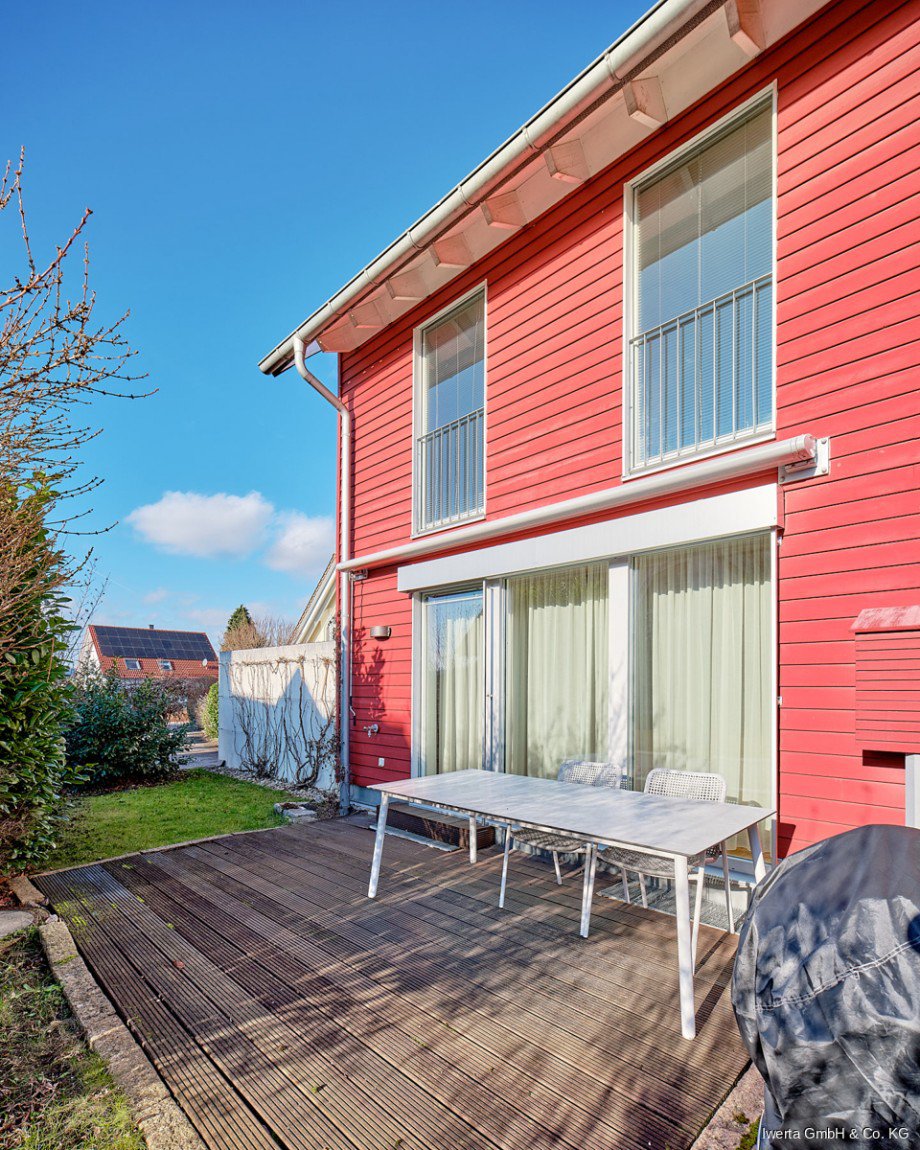 Terrasse Reihenendhaus Urbach