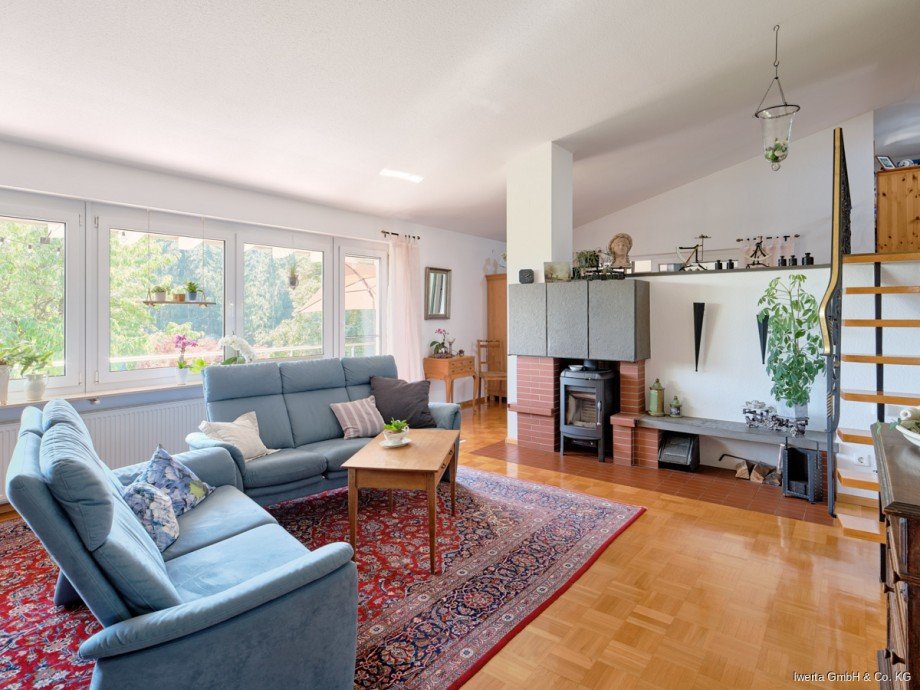 Wohnzimmer EG Zweifamilienhaus Alth�tte