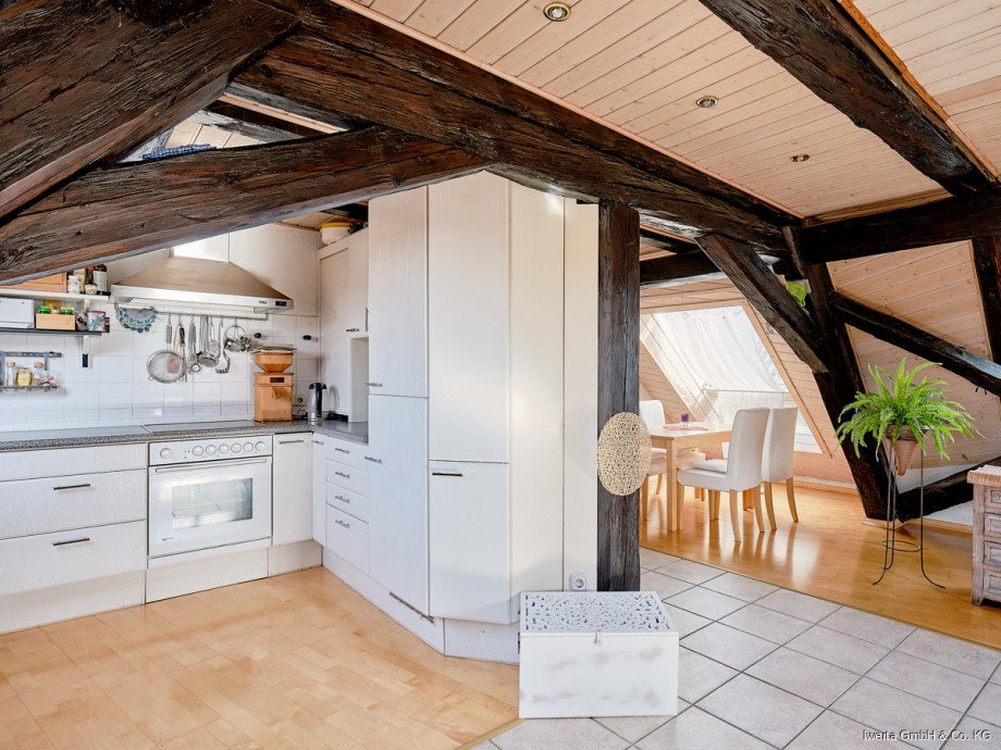 K�che/Essbereich Dachgeschosswohnung Lorch
