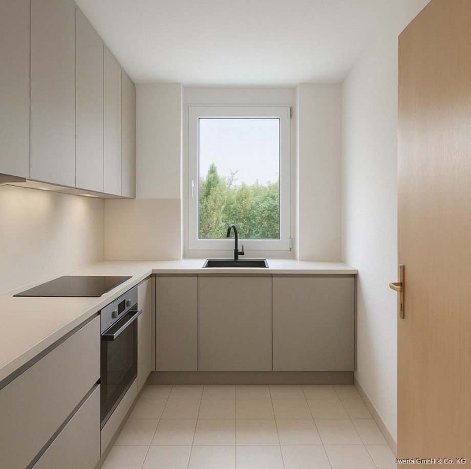 Unverb. Visualisierung: So k�nnte Ihre K�che aussehen Erdgeschosswohnung Schorndorf