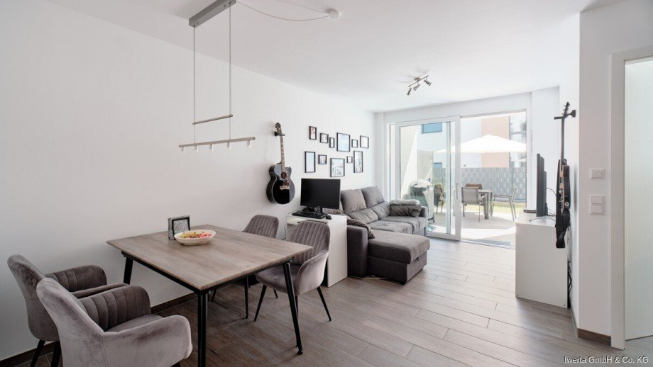 Wohn- und Essbereich Erdgeschosswohnung Urbach