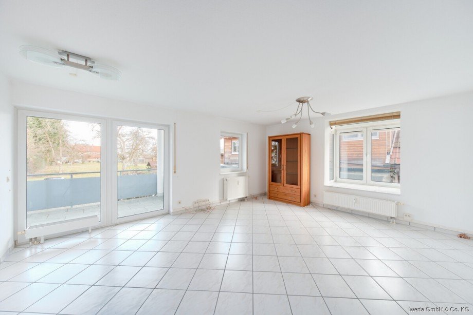 Wohn- und Esszimmer Etagenwohnung Adelberg