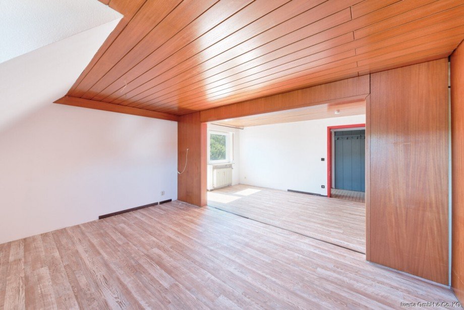 Wohn- und Essbereich Dachgeschosswohnung Stuttgart / M�hlhausen