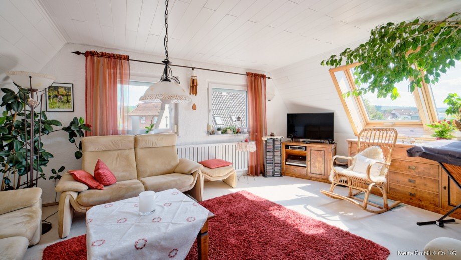 Wohnzimmer DG Einfamilienhaus Schorndorf