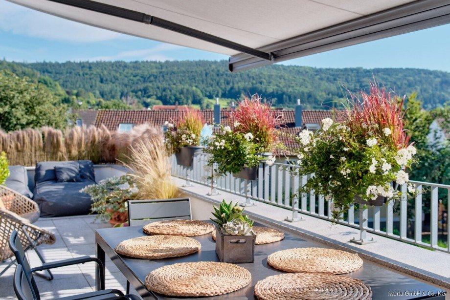 Dachterrasse Penthousewohnung Lorch