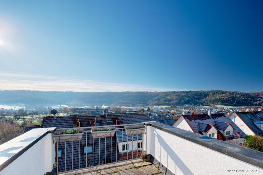 Balkon Dachgeschosswohnung Pl�derhausen