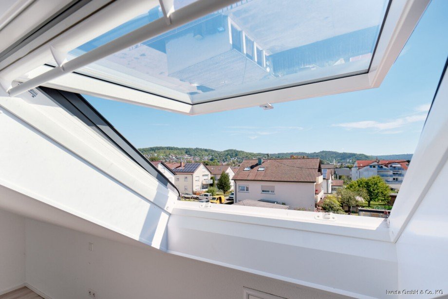 Ausblick Dachgeschoss Reihenhaus Pl�derhausen
