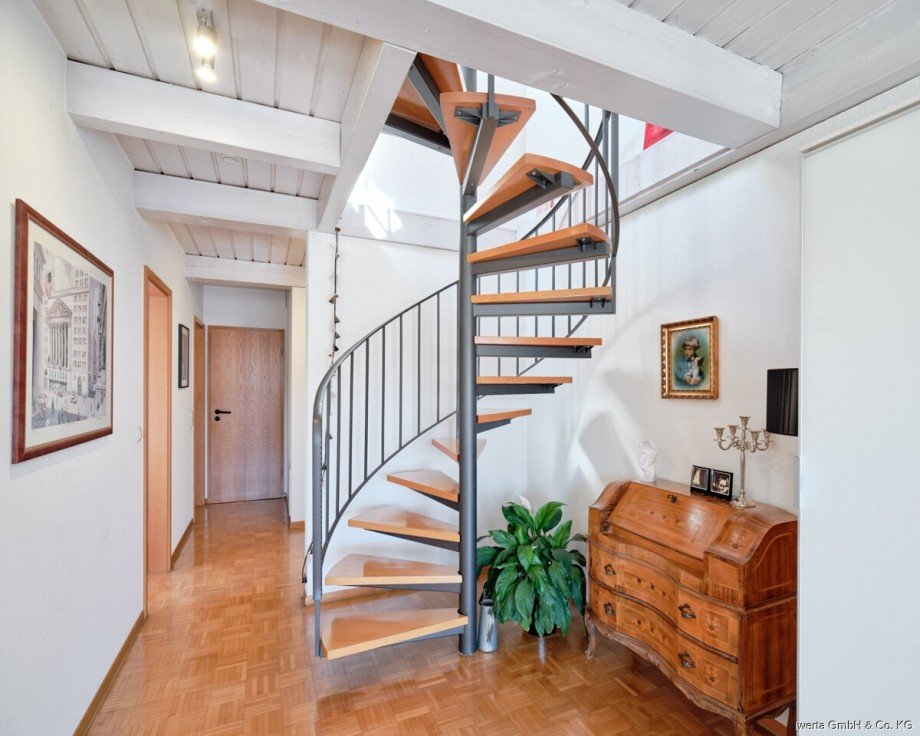 Treppenaufgang Maisonettewohnung Schorndorf