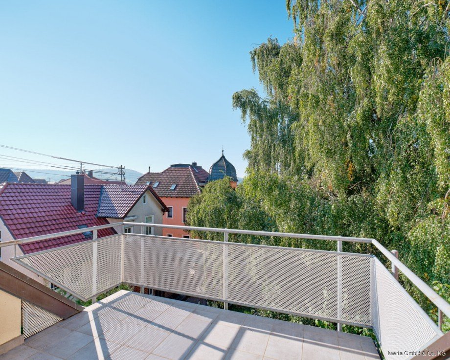 Balkon (S�d) Maisonettewohnung Winnenden