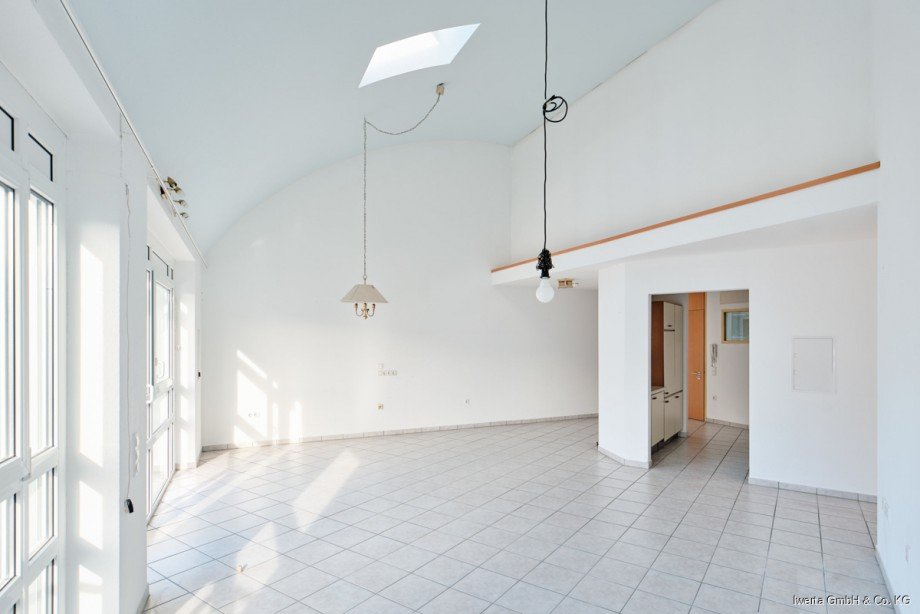 Wohn- und Essbereich Dachgeschosswohnung Schorndorf