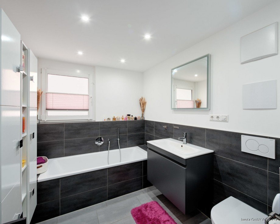 Badezimmer Erdgeschosswohnung Weinstadt