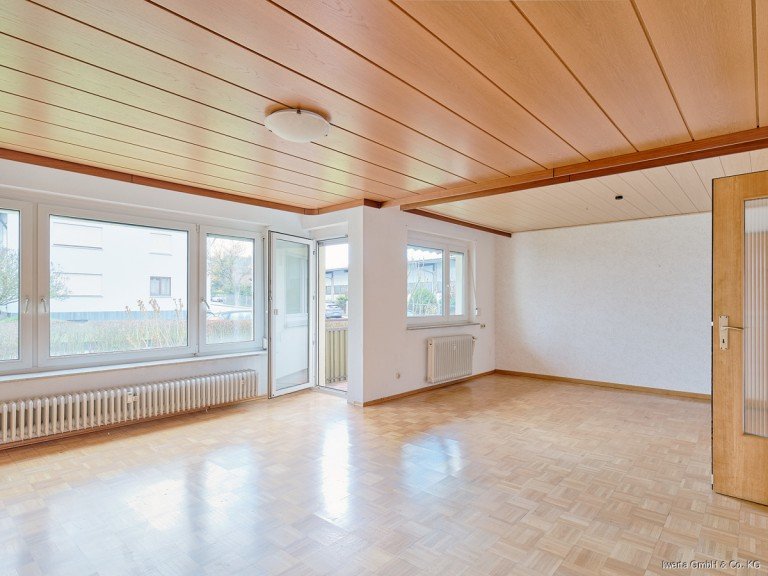 Wohn-Esszimmer Welzheim Erdgeschosswohnung Natur vor der T�r - flexible Zimmerzahl dahinter