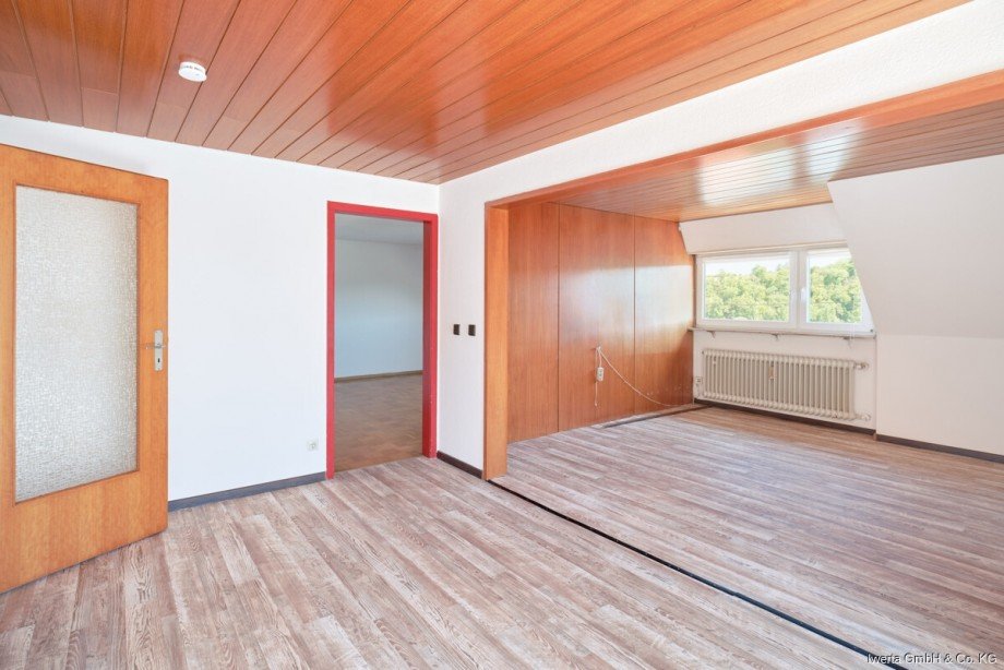Wohn- und Essbereich Dachgeschosswohnung Stuttgart / M�hlhausen