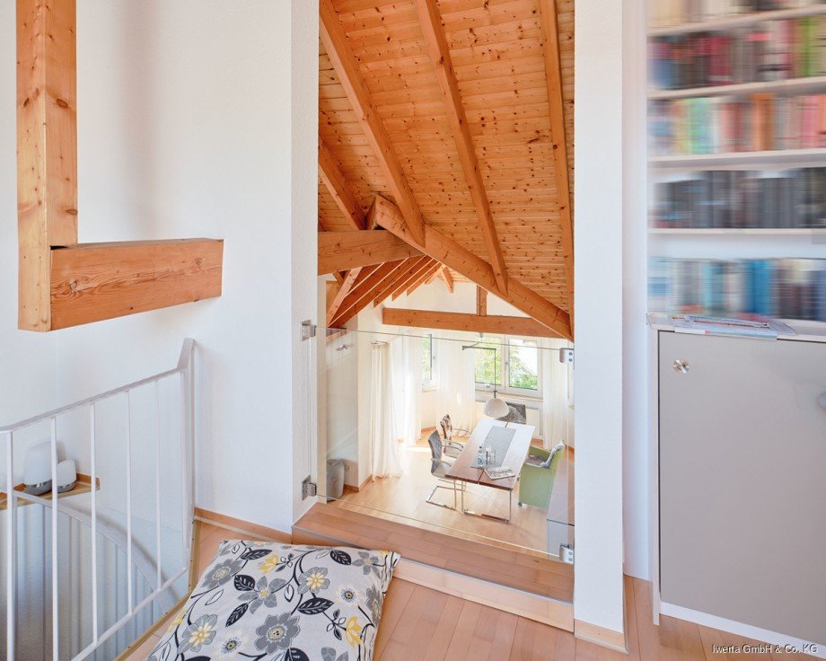 Blick von der Galerie Maisonettewohnung Weinstadt / Beutelsbach