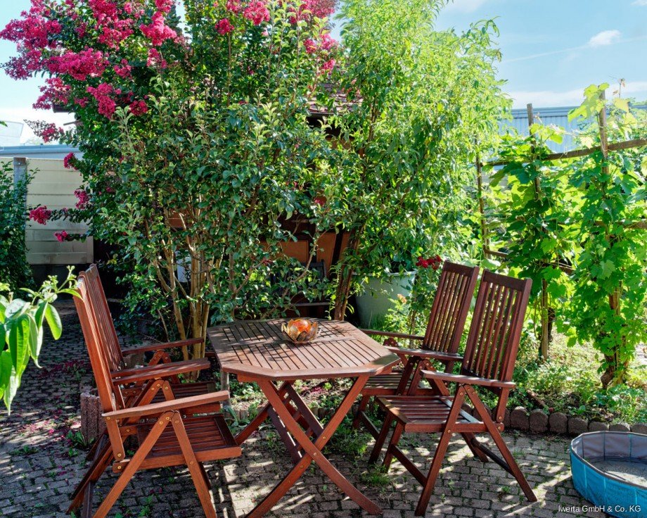 Garten Doppelhaush�lfte Schorndorf