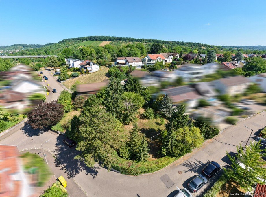 Drohnenaufnahme Wohngrundst�ck Schorndorf