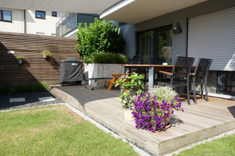 Terrasse Schorndorf Maisonettewohnung Haus im Haus mit vielen Extras