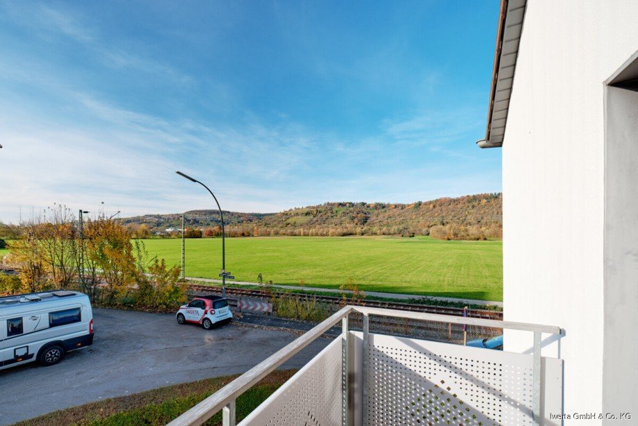 Ausblick Balkon Reihenendhaus Schorndorf-Weiler