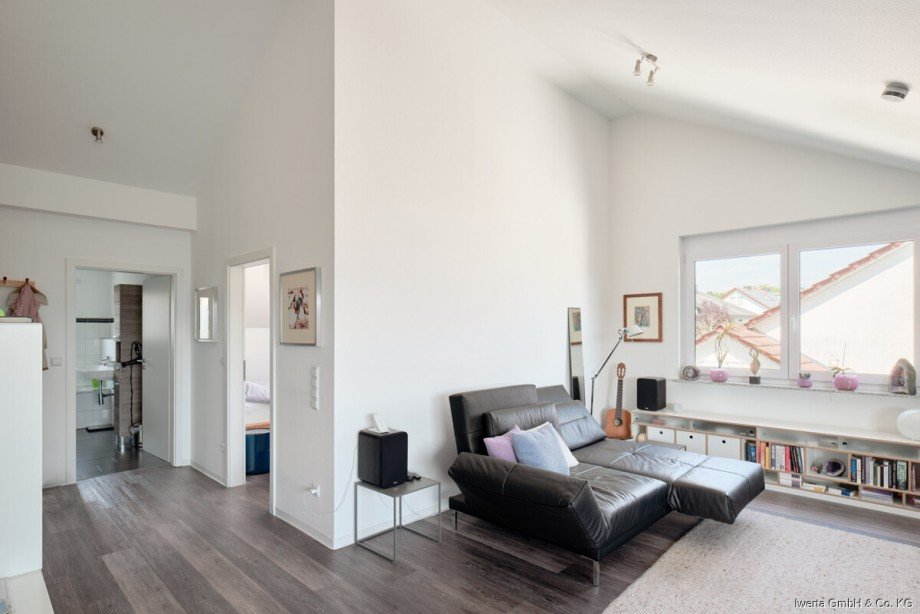 Wohbereich Dachgeschosswohnung Schorndorf