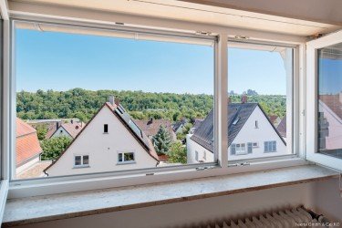 Hauptbild �ber den D�chern von M�hlhausen - bald wohnen Sie ganz oben!