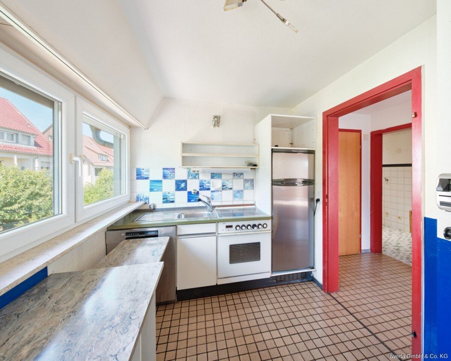 K�che Dachgeschosswohnung Stuttgart / M�hlhausen