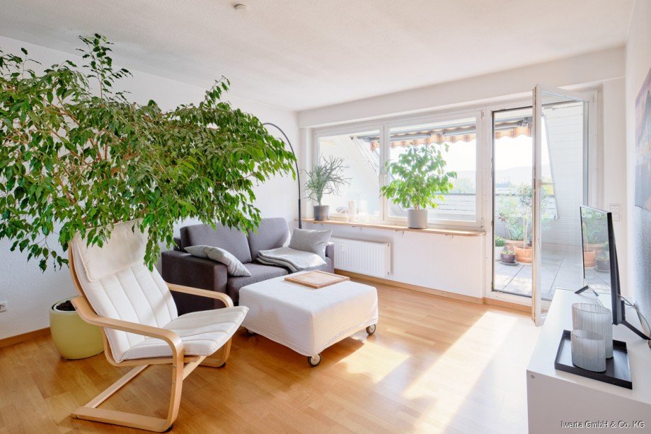 Wohnbereich Dachgeschosswohnung Schorndorf