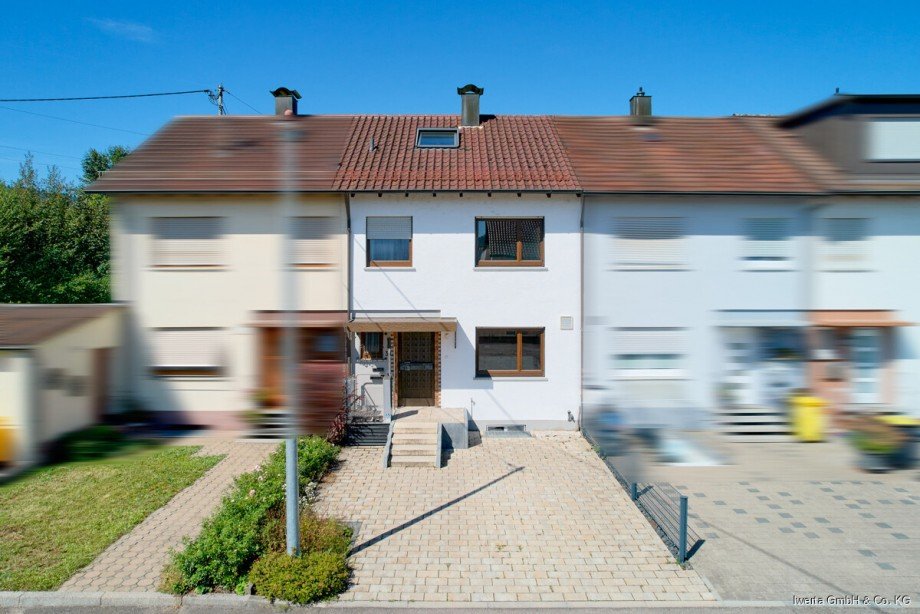 Au�enansicht Reihenhaus Pl�derhausen