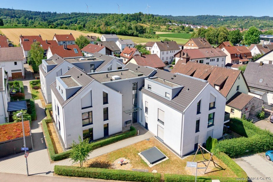 Geb�udeansicht Erdgeschosswohnung Schorndorf