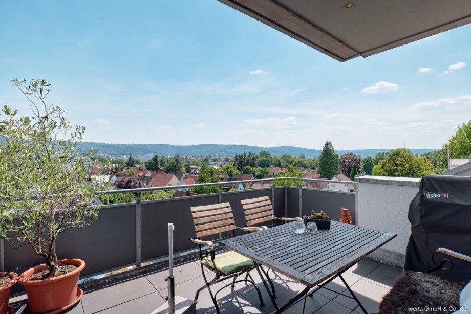 Balkon Dachgeschosswohnung Schorndorf