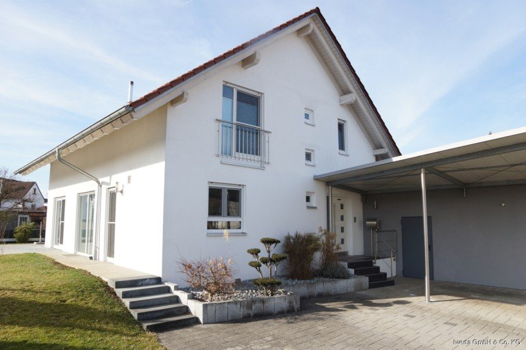 Hausansicht Schw�bisch Gm�nd Einfamilienhaus Einziehen - Ankommen - Wohlf�hlen