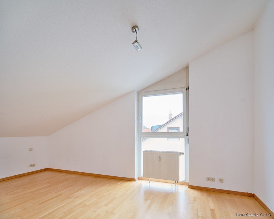 Schlafzimmer Dachgeschosswohnung Winterbach