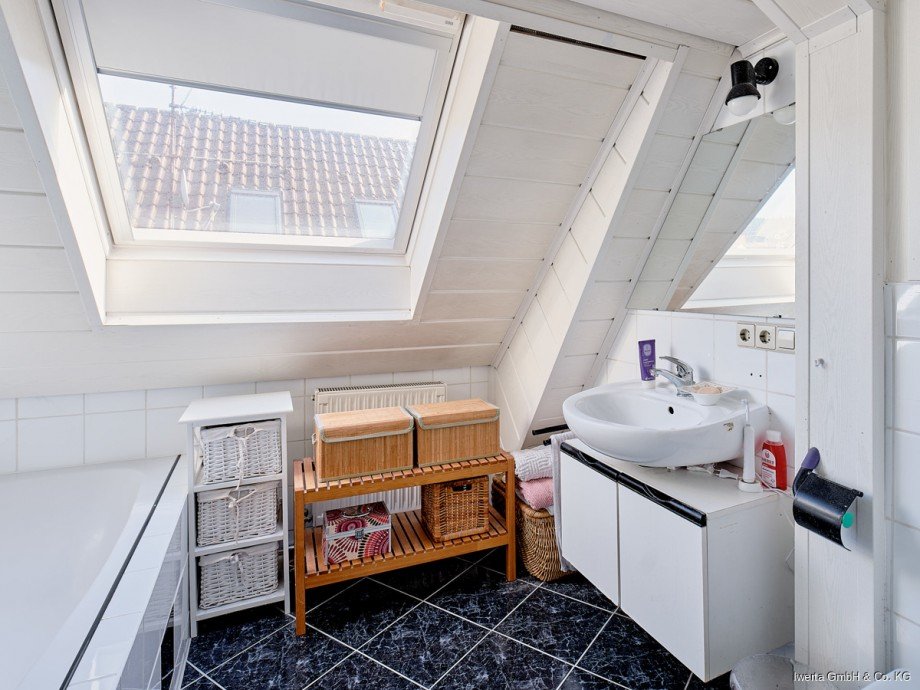 Badezimmer Dachgeschosswohnung Lorch