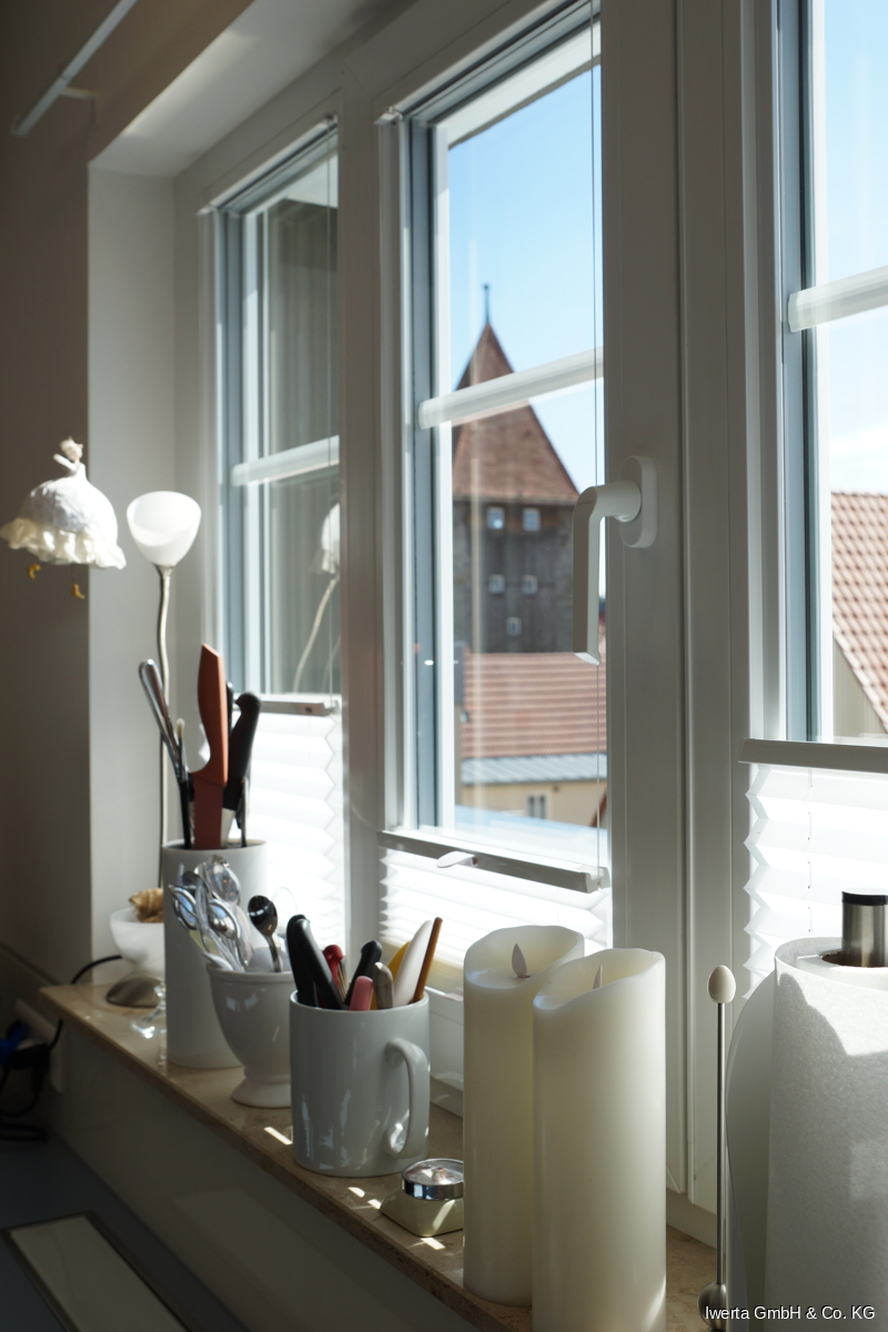 Ausblick K�che Penthousewohnung Schw�bisch Gm�nd