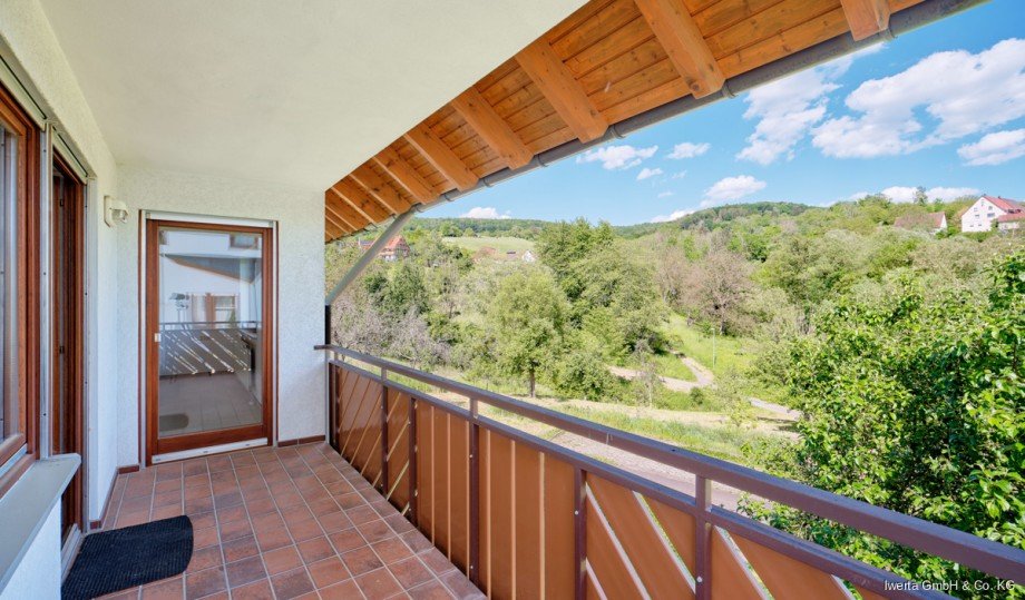Balkon EG Zweifamilienhaus Remshalden