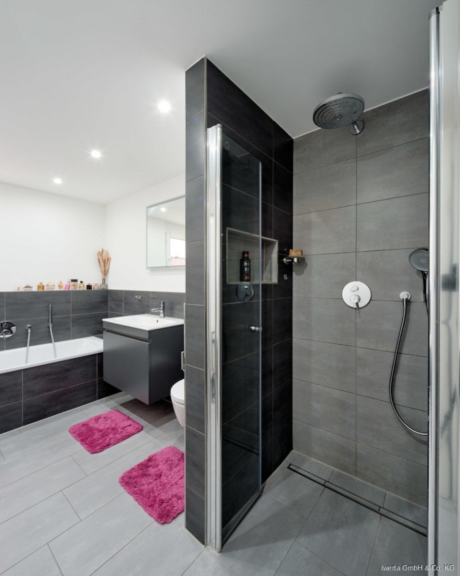 Badezimmer Erdgeschosswohnung Weinstadt