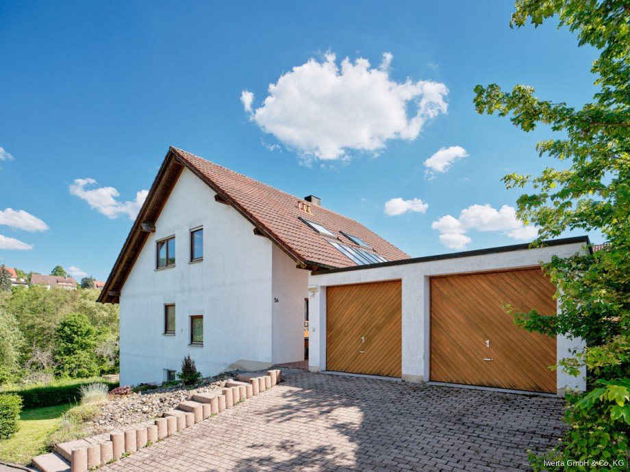 Au�enansicht Zweifamilienhaus Remshalden