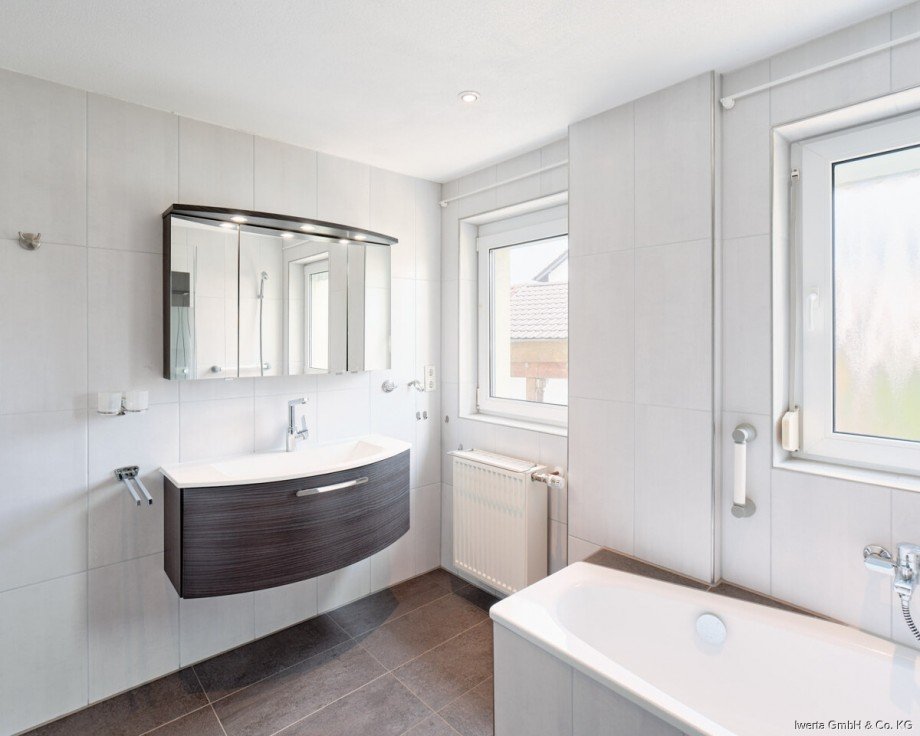 Badezimmer EG Zweifamilienhaus Rudersberg