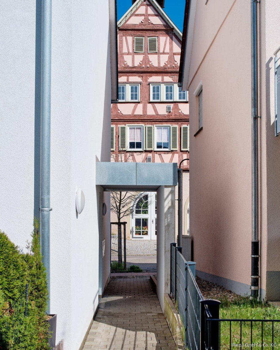 Zugang Erdgeschosswohnung Weinstadt