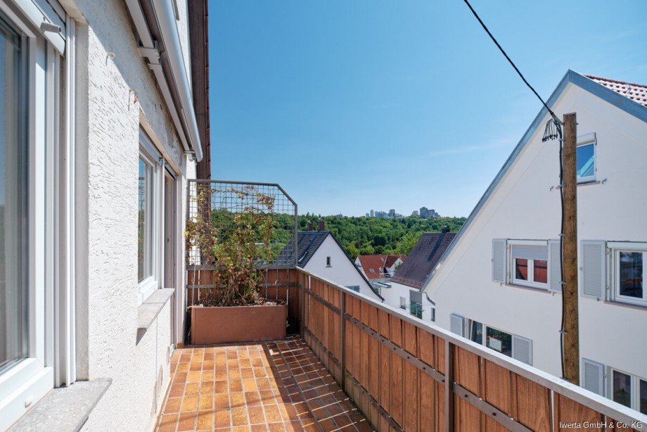 Balkon Dachgeschosswohnung Stuttgart / M�hlhausen