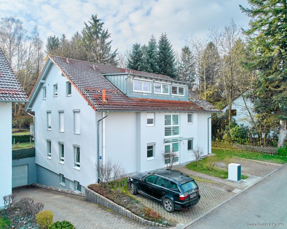 Geb�udeansicht Erdgeschosswohnung Welzheim