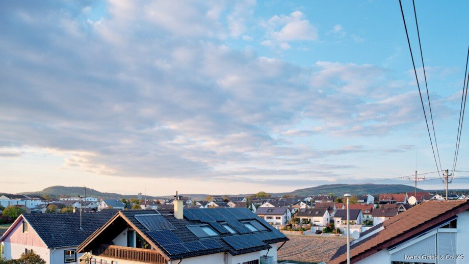 Ausblick DG Zweifamilienhaus Sersheim