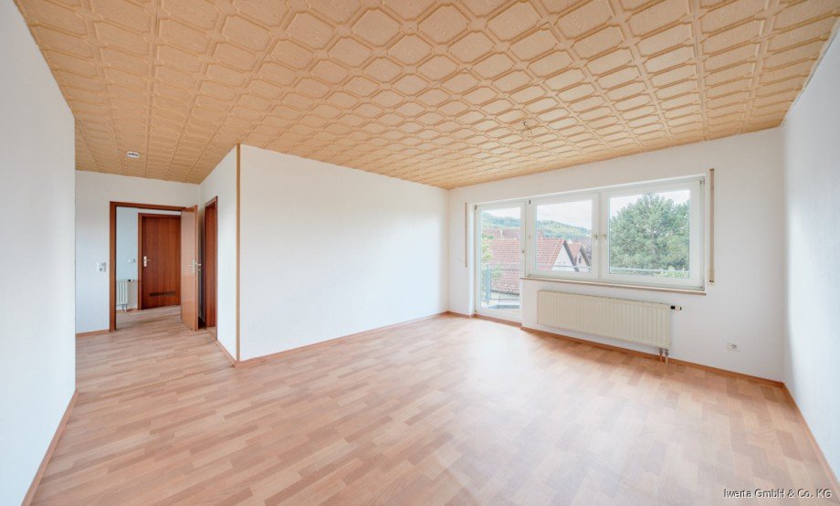 Wohnzimmer Etagenwohnung Heubach